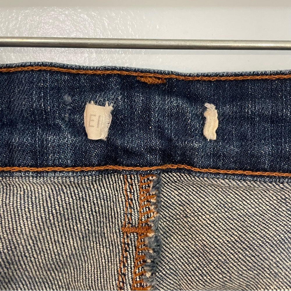 Eileen Fisher Stretch Organic Cotton Wide Leg Cropped Jeans Size 14-16.  These - Picture 11 of 12